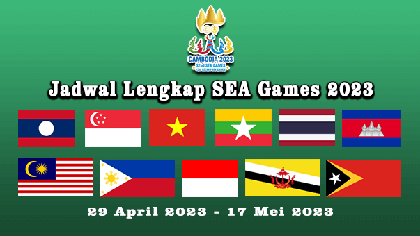 Jadwal Lengkap SEA Games 2023